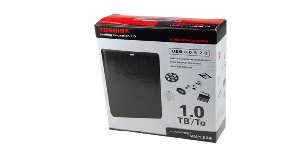 Toshiba 1 TB External HDD